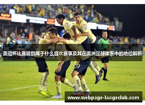 美冠杯比赛级别属于什么层次赛事及其在美洲足球体系中的地位解析